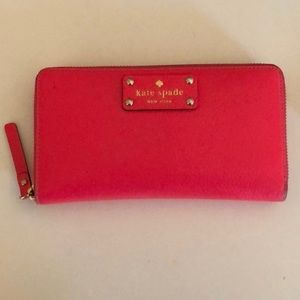 PINK KATE SPADE WALLET